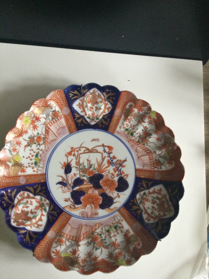 Japansk IMARI fad Porcelæn 140 år