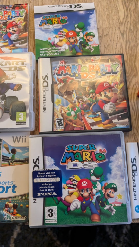 Super Mario spil, Nintendo DS,