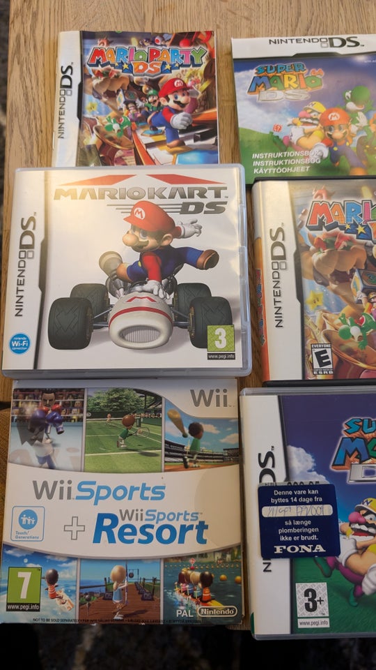 Super Mario spil, Nintendo DS,