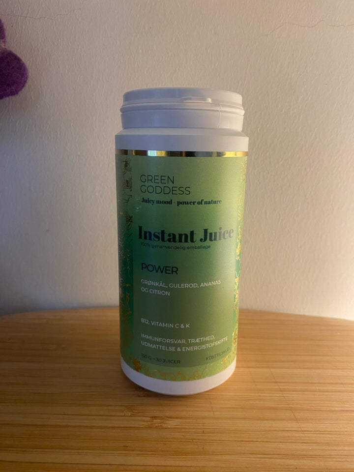 Power instant juice Green Goddess