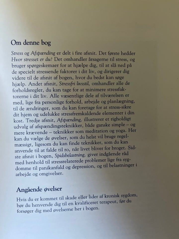 Stress og afspænding, Alice