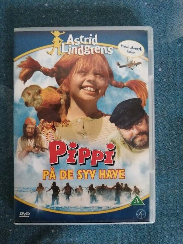 Pippi På De Syv Have, DVD,