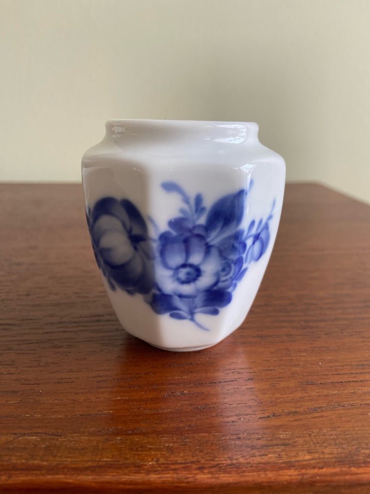 Porcelæn, Blå blomst vase, Royal