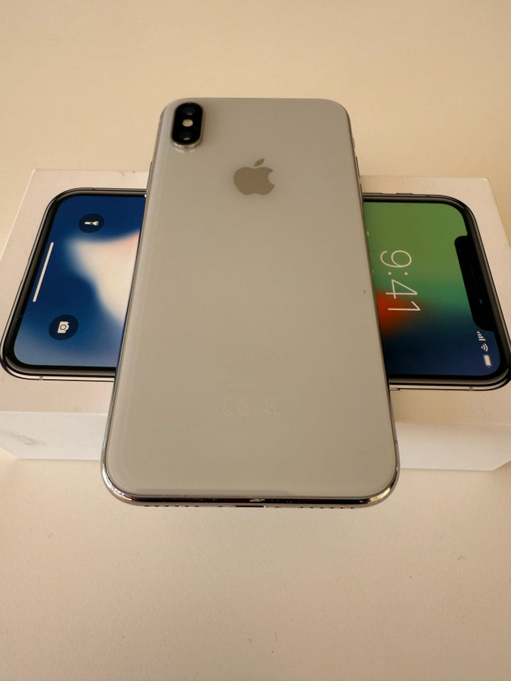 iPhone X, 256 GB, hvid