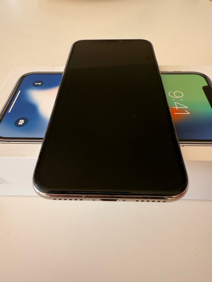 iPhone X, 256 GB, hvid