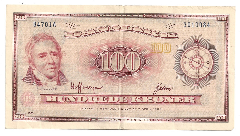 Danmark sedler 100 kr