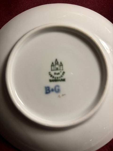 Porcelæn, kaffestel, Bing og