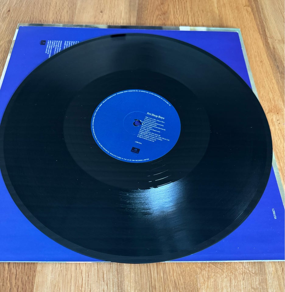 Maxi-single 12", Pet Shop Boys, Its