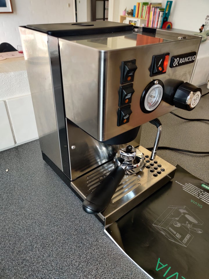 Silvia v3 med manometer Rancilio