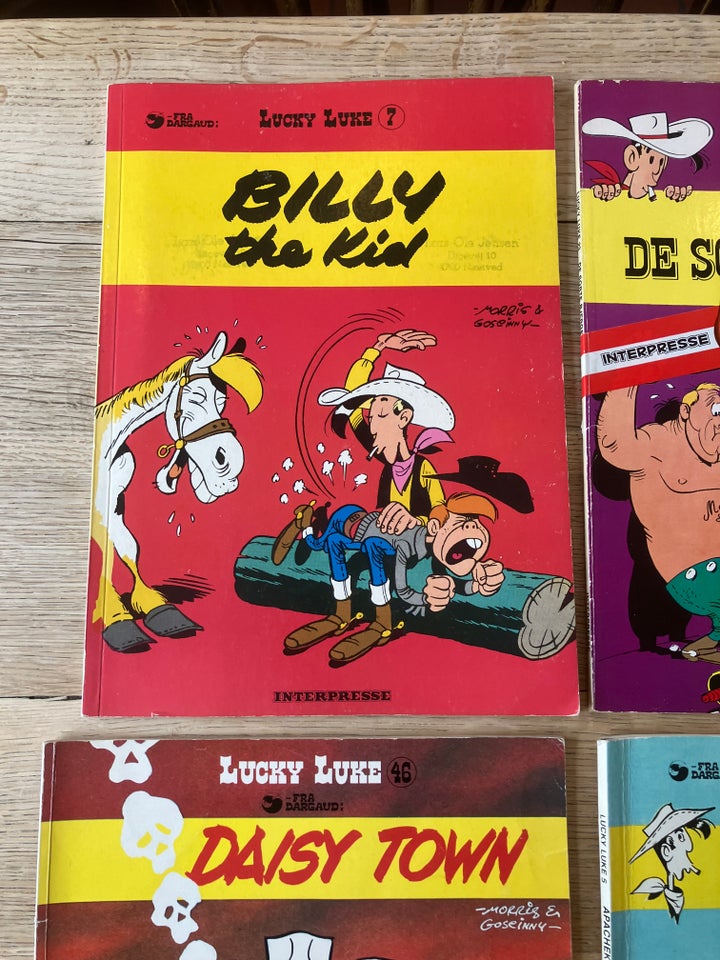 Lucky Luke, Tegneserie