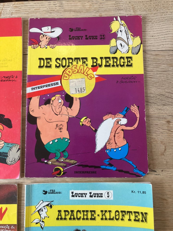 Lucky Luke, Tegneserie