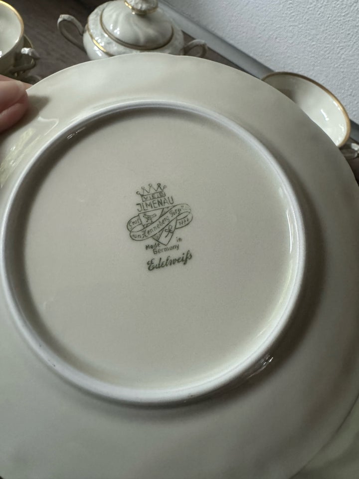 Porcelæn, Kaffestel, Edelweiss