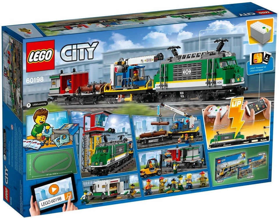 Lego City 60198 Cargo Train UÅBNET
