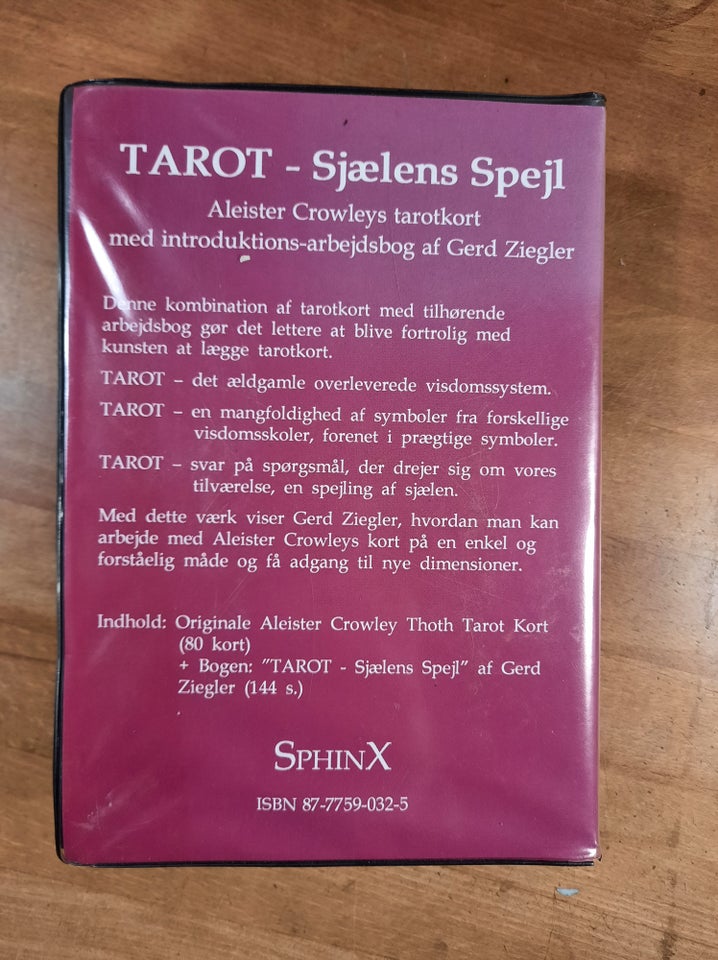 TAROT. Sjælens Spejl (med kort),