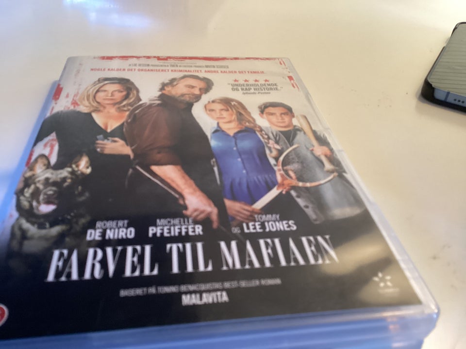 Farvel til mafiaen  DVD action