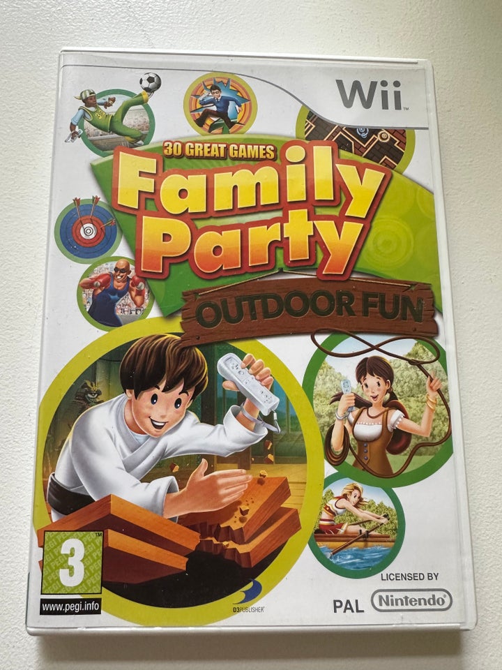 Family Party outdoor fun, Nintendo