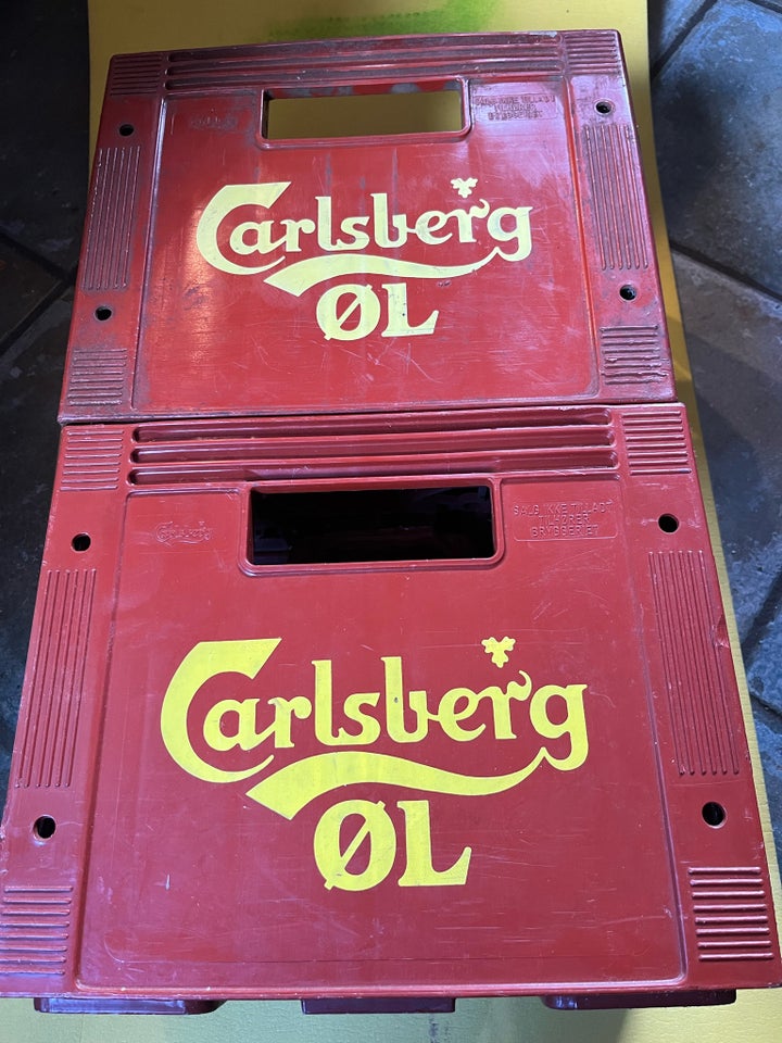 Ølkasse, 2 stk. Carlsberg (12 stk.)