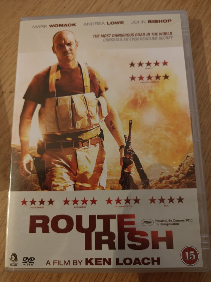 Route Irish DVD action