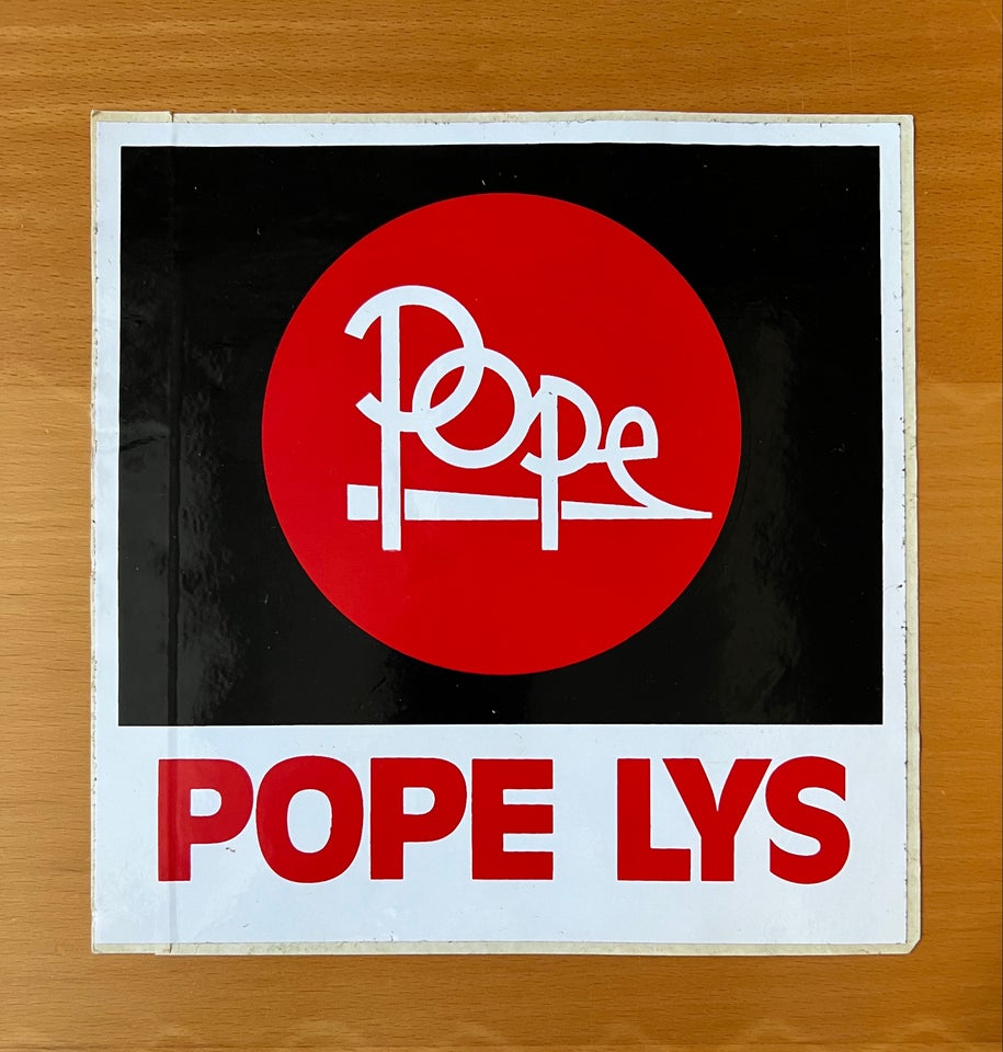 Klistermærker Pope