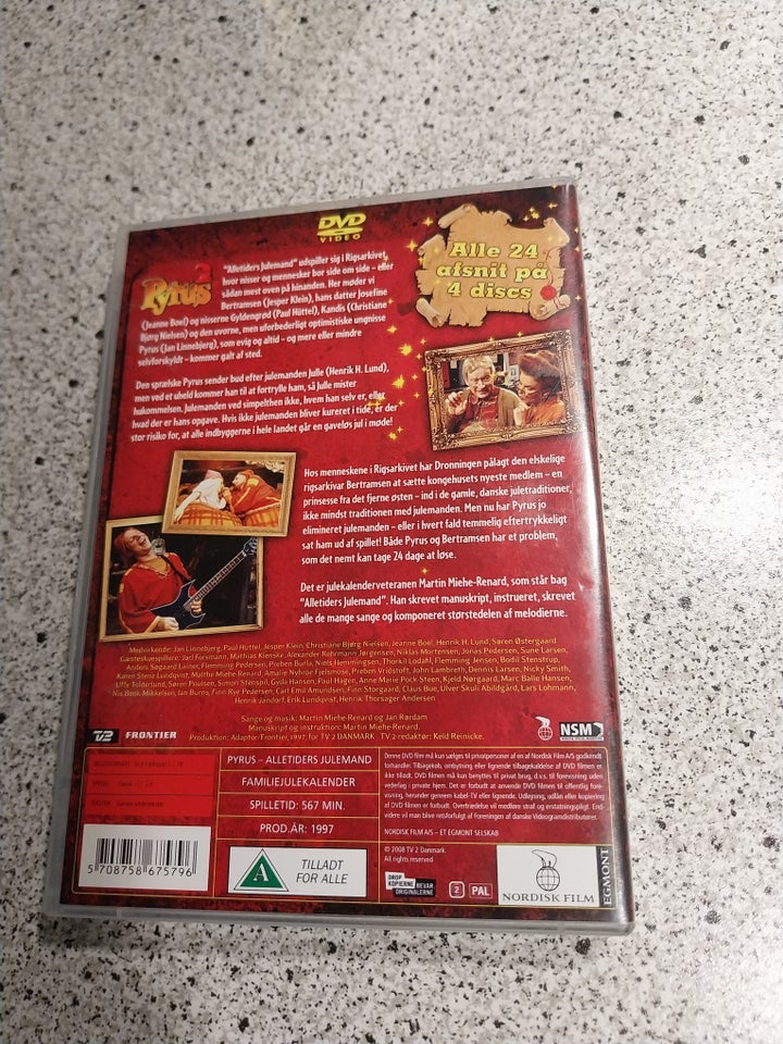 Alletiders julemand DVD