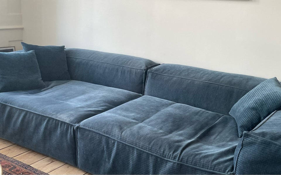 Sofa fløjl anden størrelse