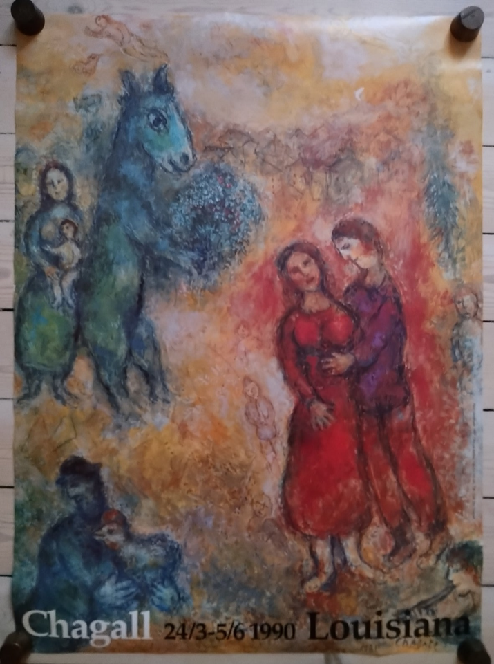 Udstillingsplakat, Chagall,