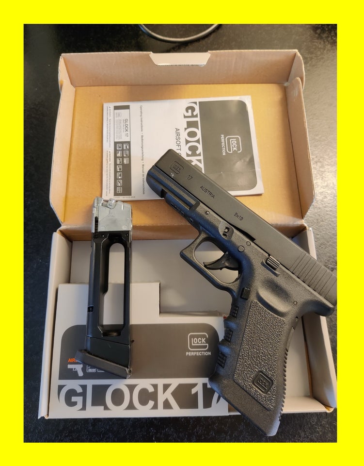 Hardballvåben, Glock 17 - Co2 blow