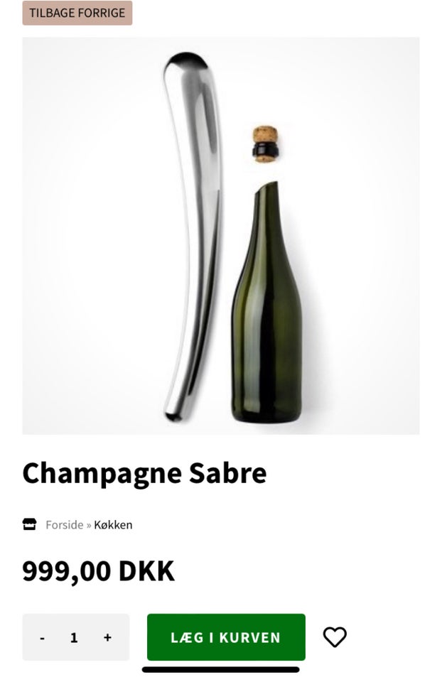 Champagne Sabre Sabre