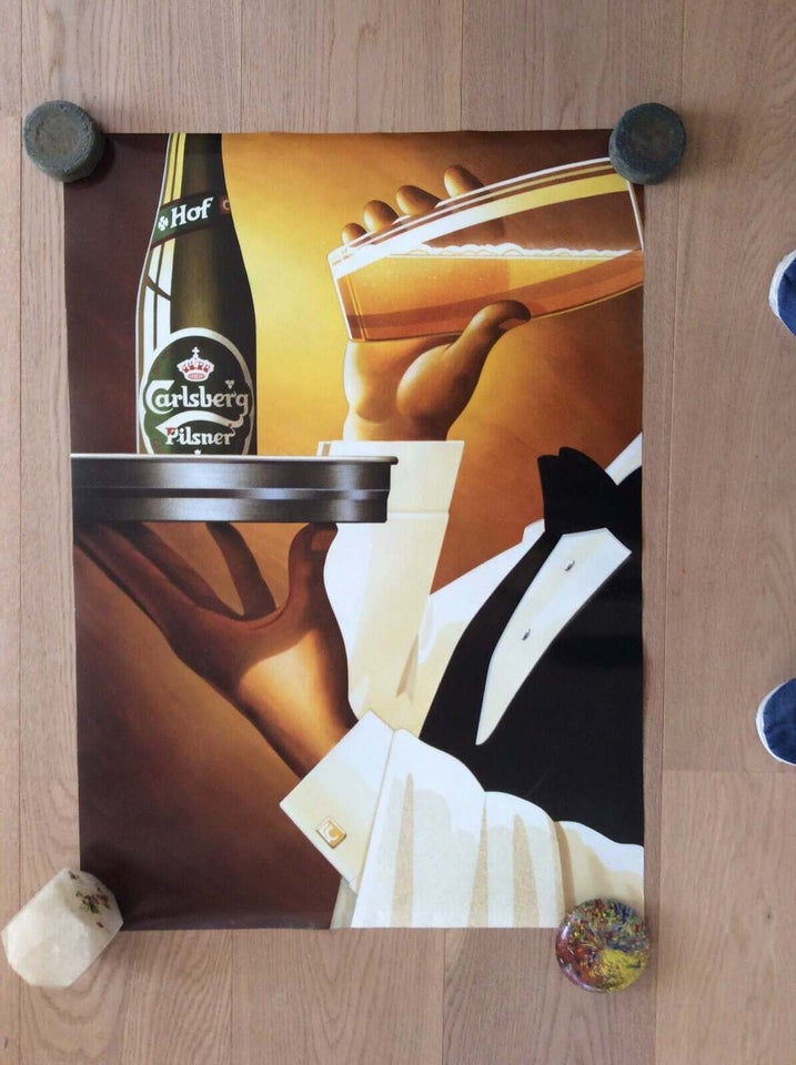 plakat motiv: Øl-Carlsberg- Hof