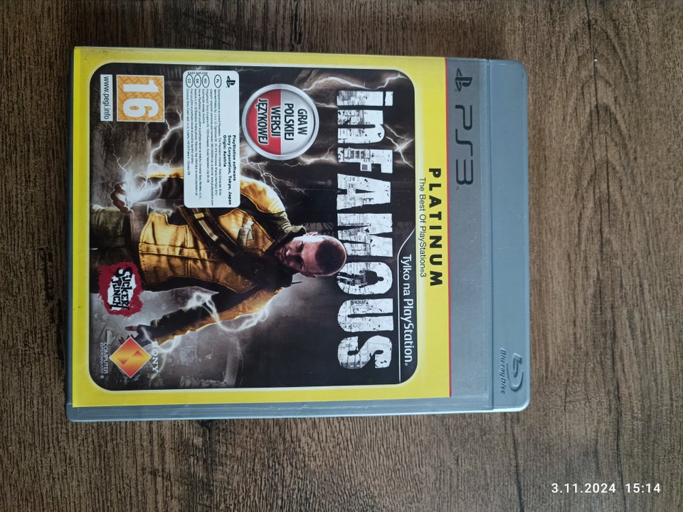 InFamous, PS3, action