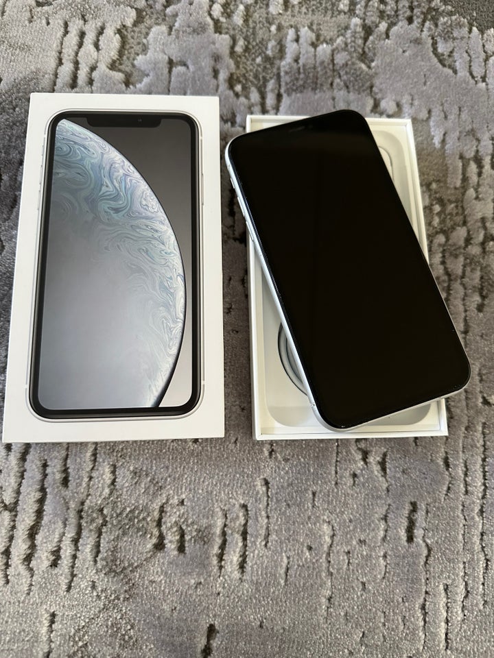 iPhone XR, 64 GB, hvid