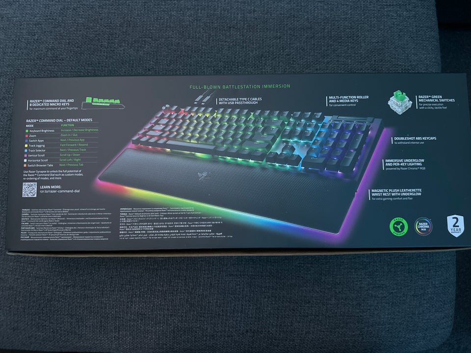 Tastatur, Razer, Blackwidow V4 Pro