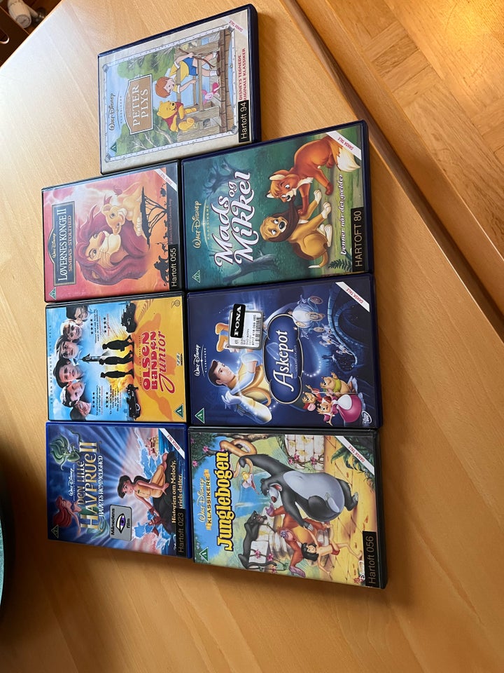 Mange, instruktør Walt Disney, DVD