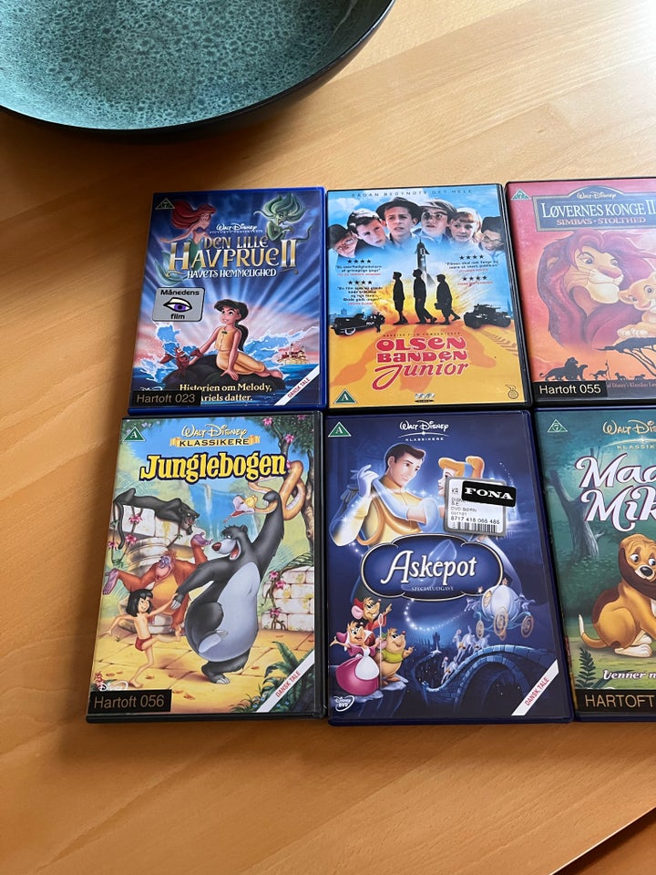 Mange, instruktør Walt Disney, DVD