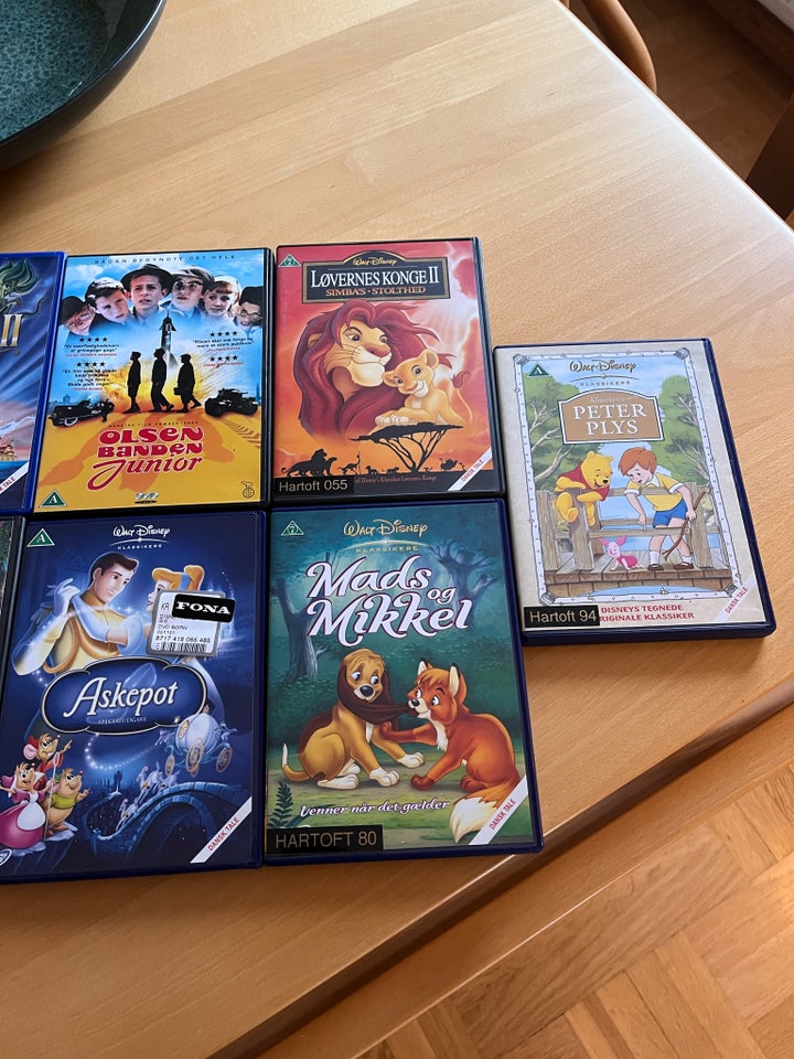 Mange, instruktør Walt Disney, DVD