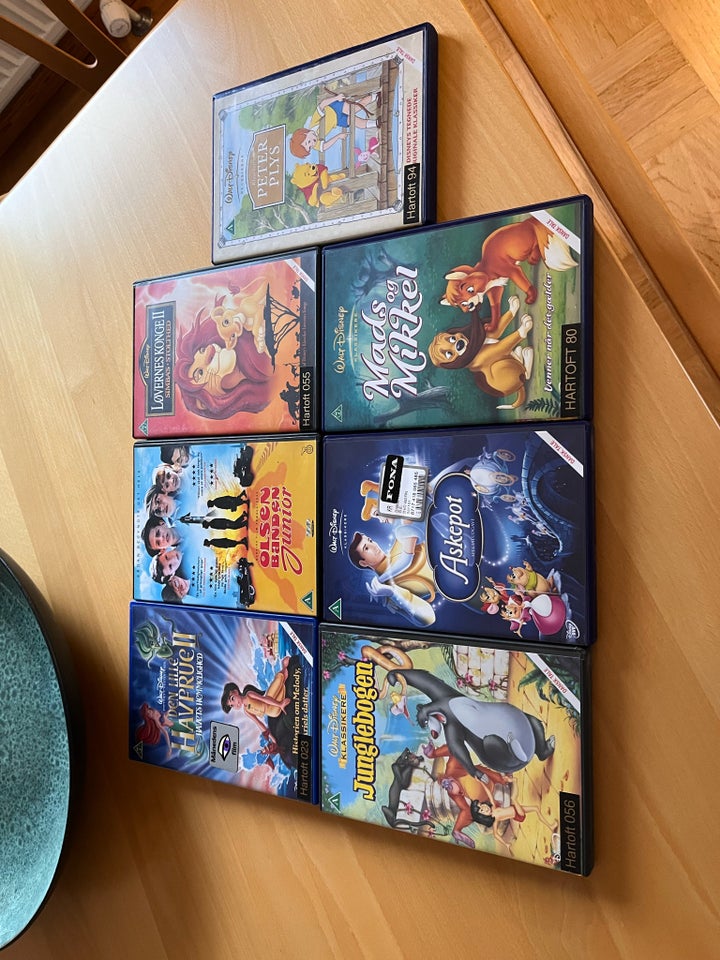 Mange, instruktør Walt Disney, DVD