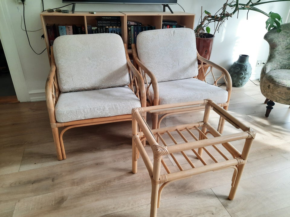 Havestole Rattan Bambus