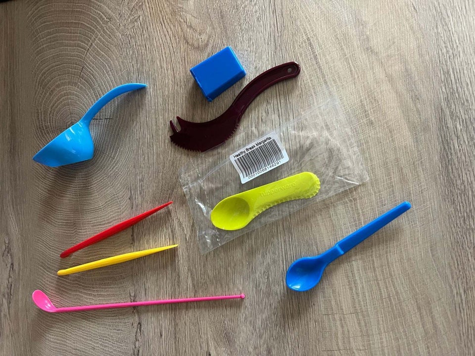 Appelsinskrællere mm Tupperware