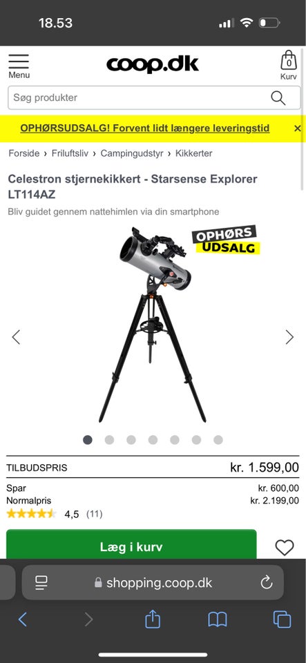 Teleskop, Celestron, Starsense