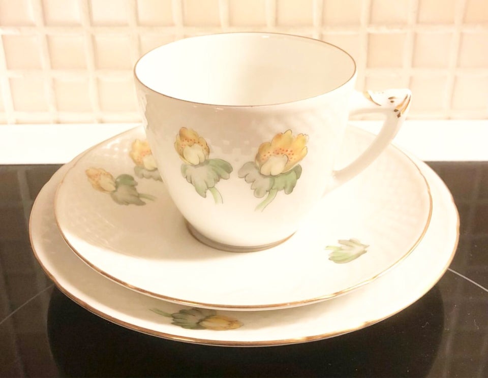 Porcelæn Kaffestel Bing og