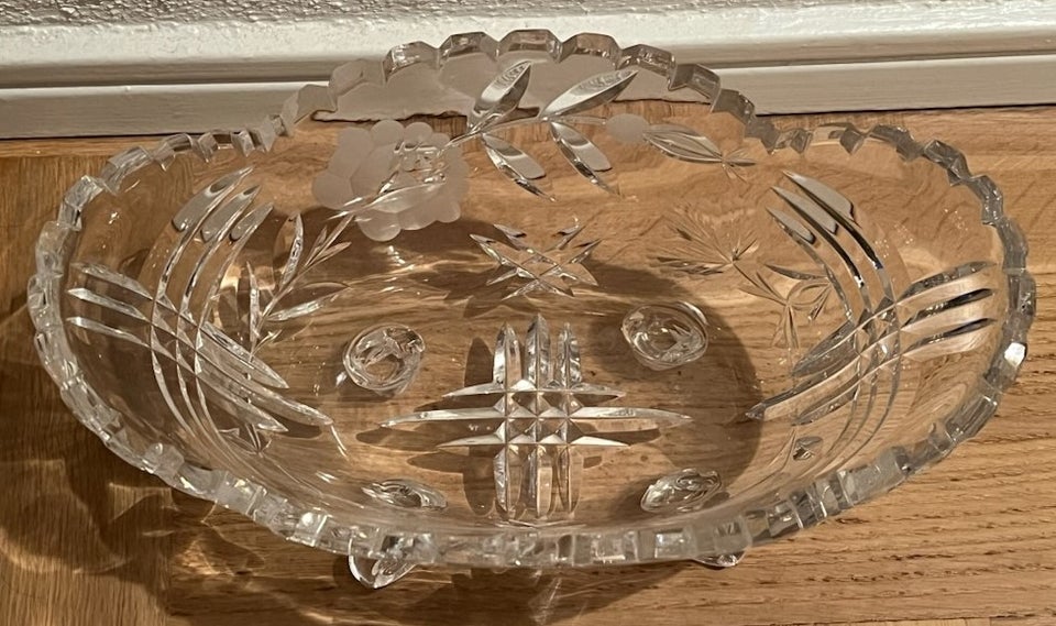 Glas Jardiniere krystalskål