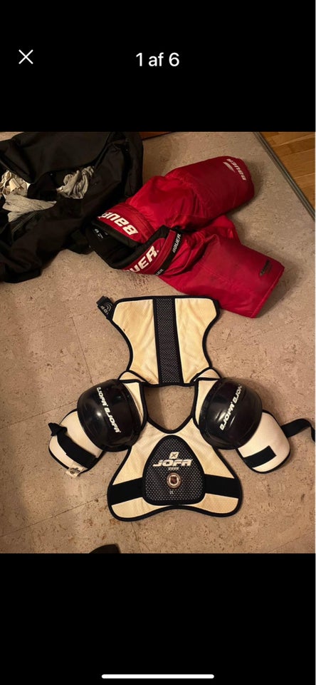 Hockeyudstyr, Bauer, str. 160-180