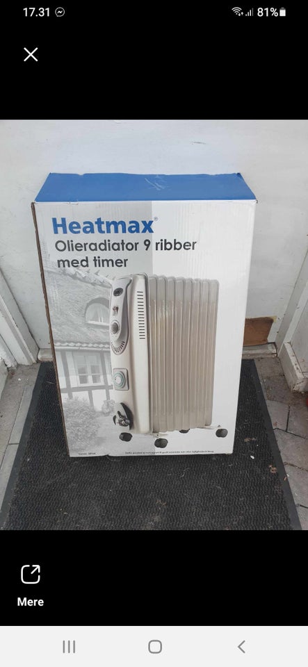 Olieradiator, Heatmax