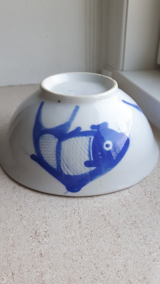 Porcelæn Skål asiet Fisk Piscis