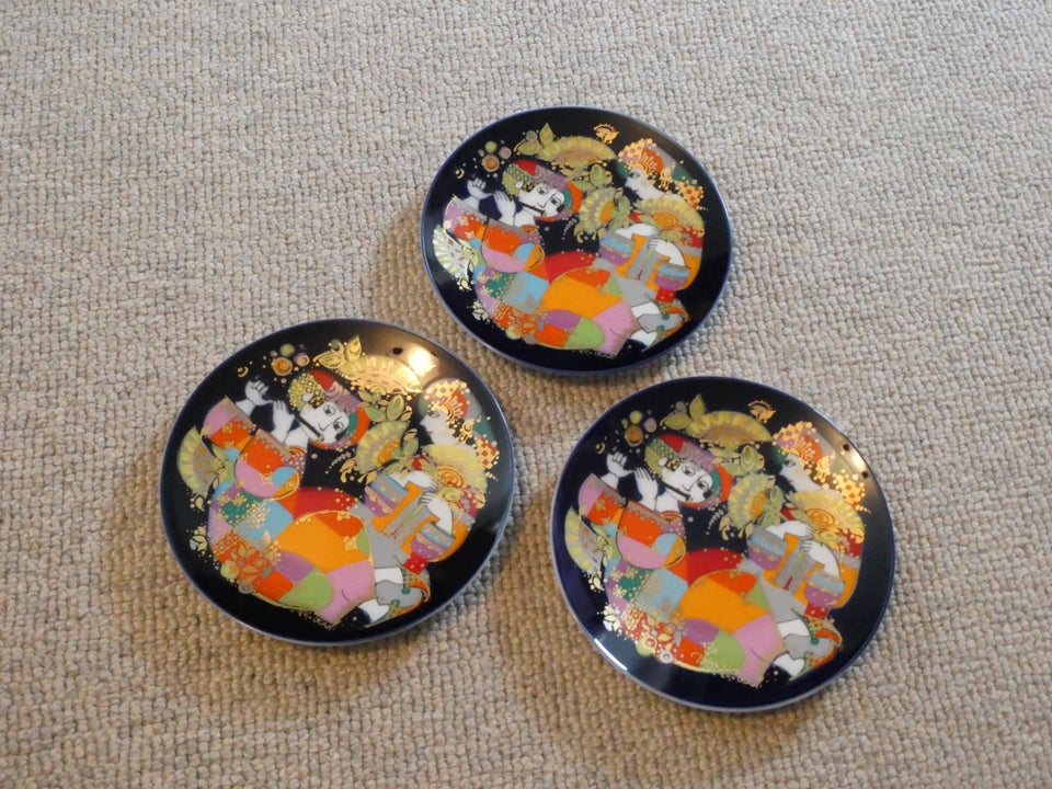 3 stk Wiinblad platter Aladdin nr