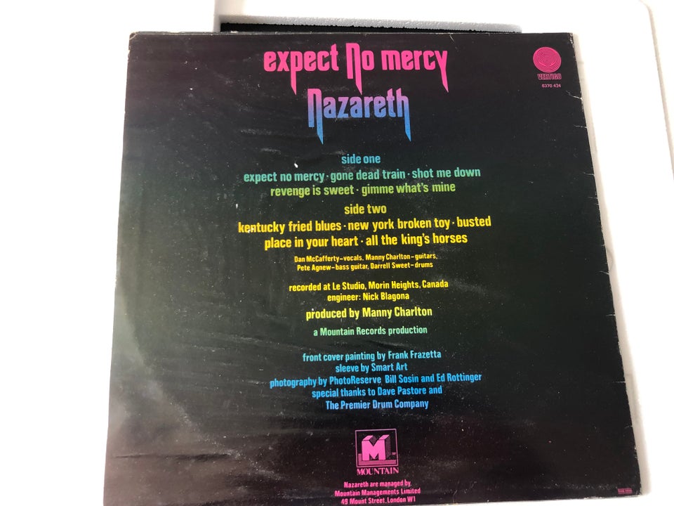 LP Nazareth Expect no mersy