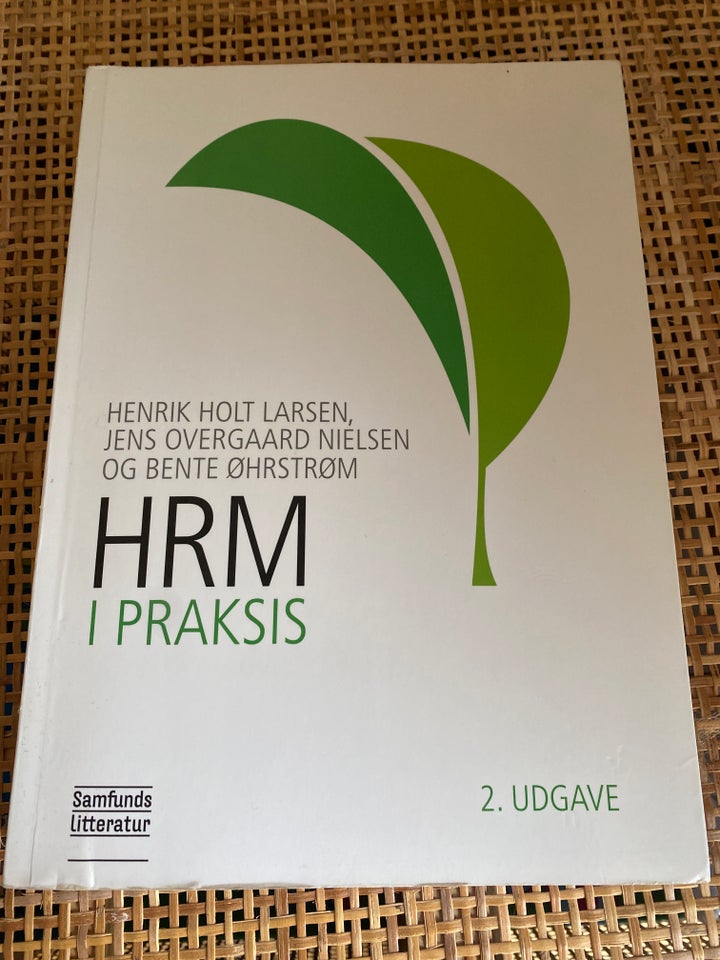 HRM i Praksis, Henrik Holt Larsen