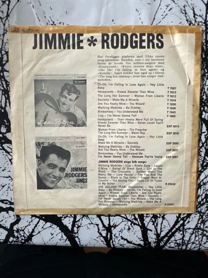 Single, Jimmie rodgers