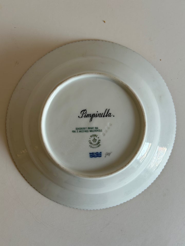 Porcelæn, Frokosttallerkener,