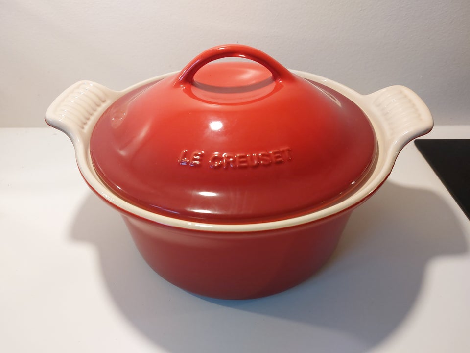 Porcelæn, Fad med låg, Le creuset